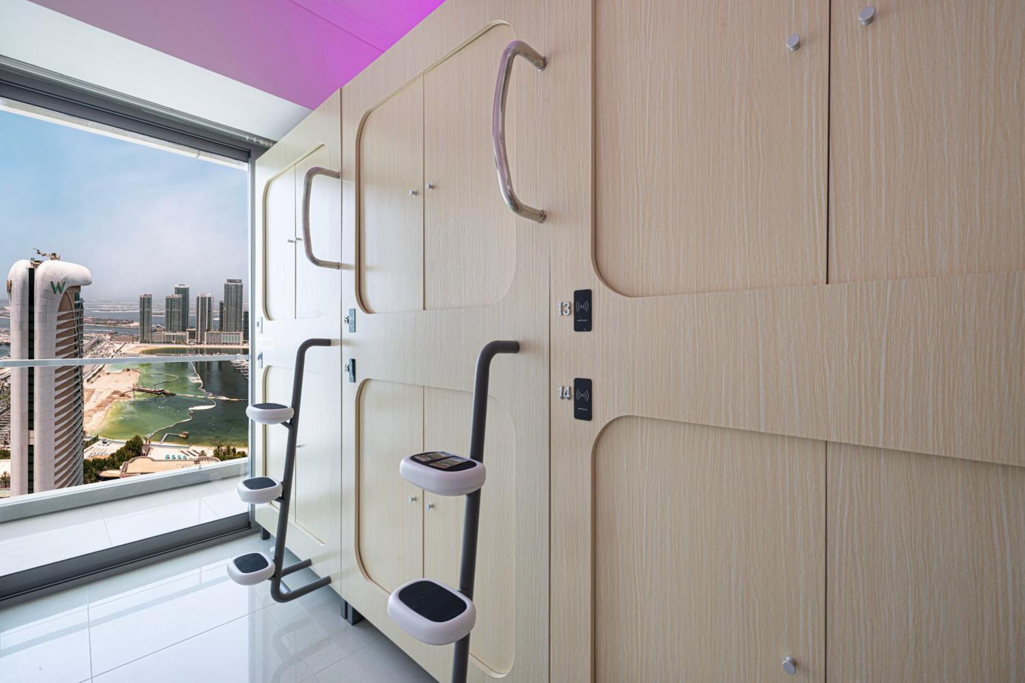 Capsule Experience Duplex - Panoramic Sea View - Nowmade La Marina Albergue Dubái Exterior foto