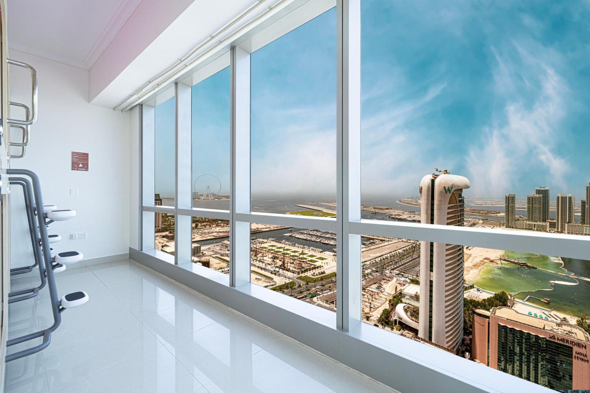 Capsule Experience Duplex - Panoramic Sea View - Nowmade La Marina Albergue Dubái Exterior foto